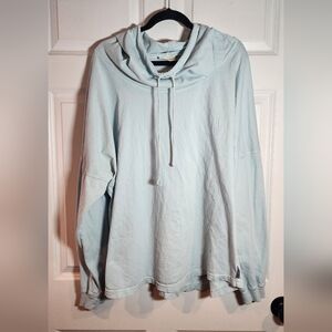 Spirit Light Blue And Pink Beach Please Pullover Lightweight Hoodie XXL